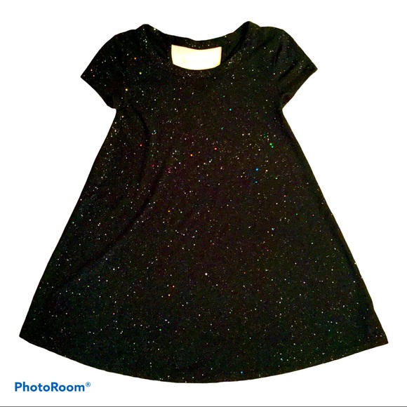 Authentic American Heritage Black Sparkle Dress. - Picture 1 of 3